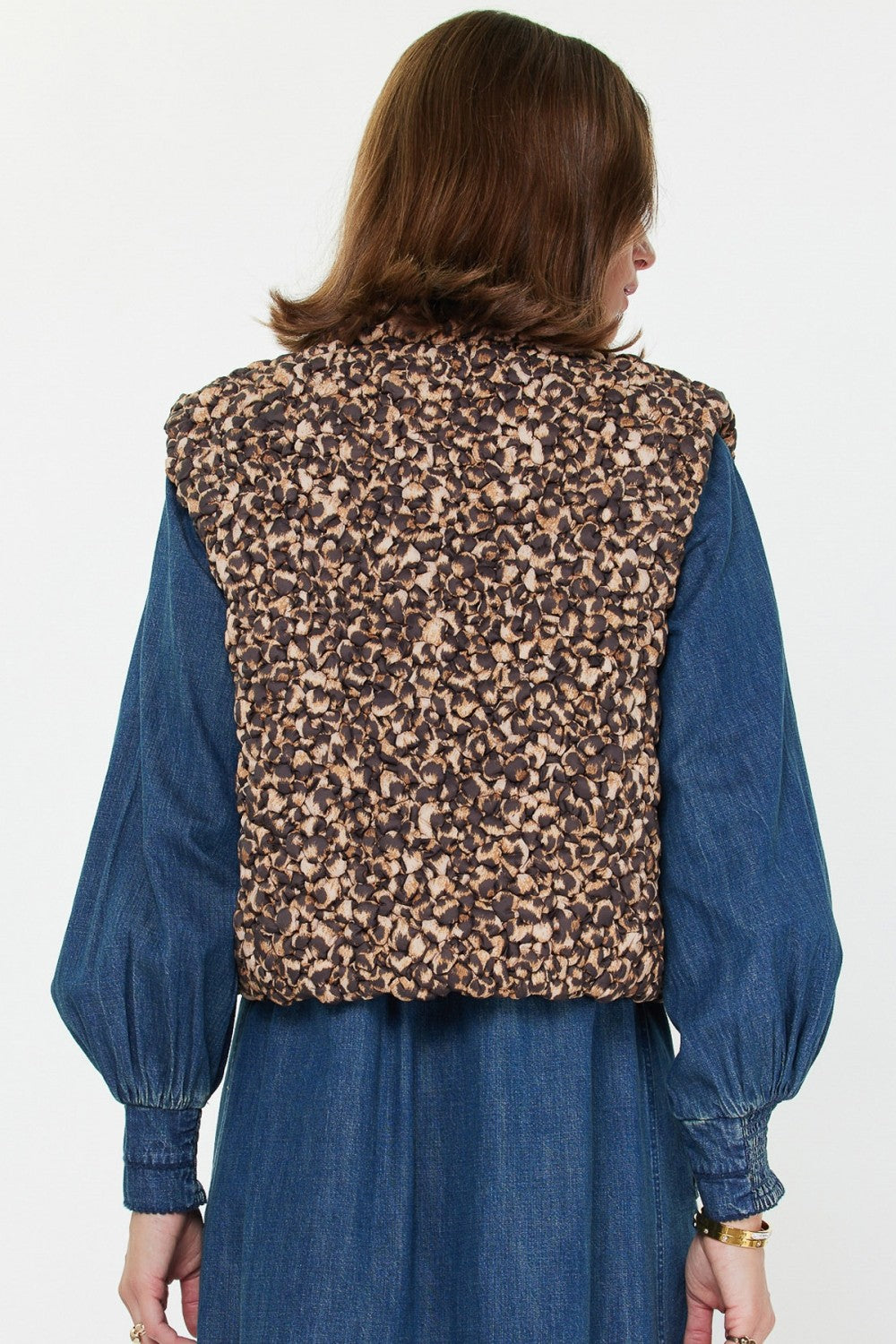 NYLAND Delice Cropped Quilting Vest