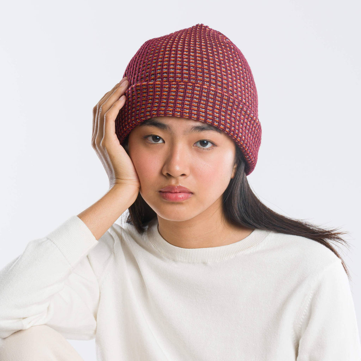 Verloop Simple Grid Knit Beanie