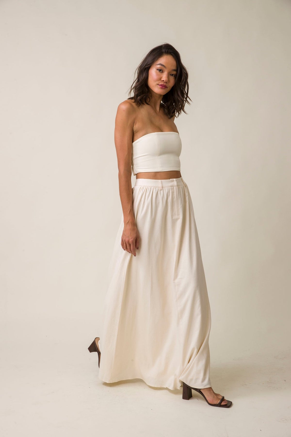 Line &amp; Dot Day Dream Midi Skirt