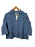 BIBICO Ava Oversized Blouse in Cotton & Linen Stripe
