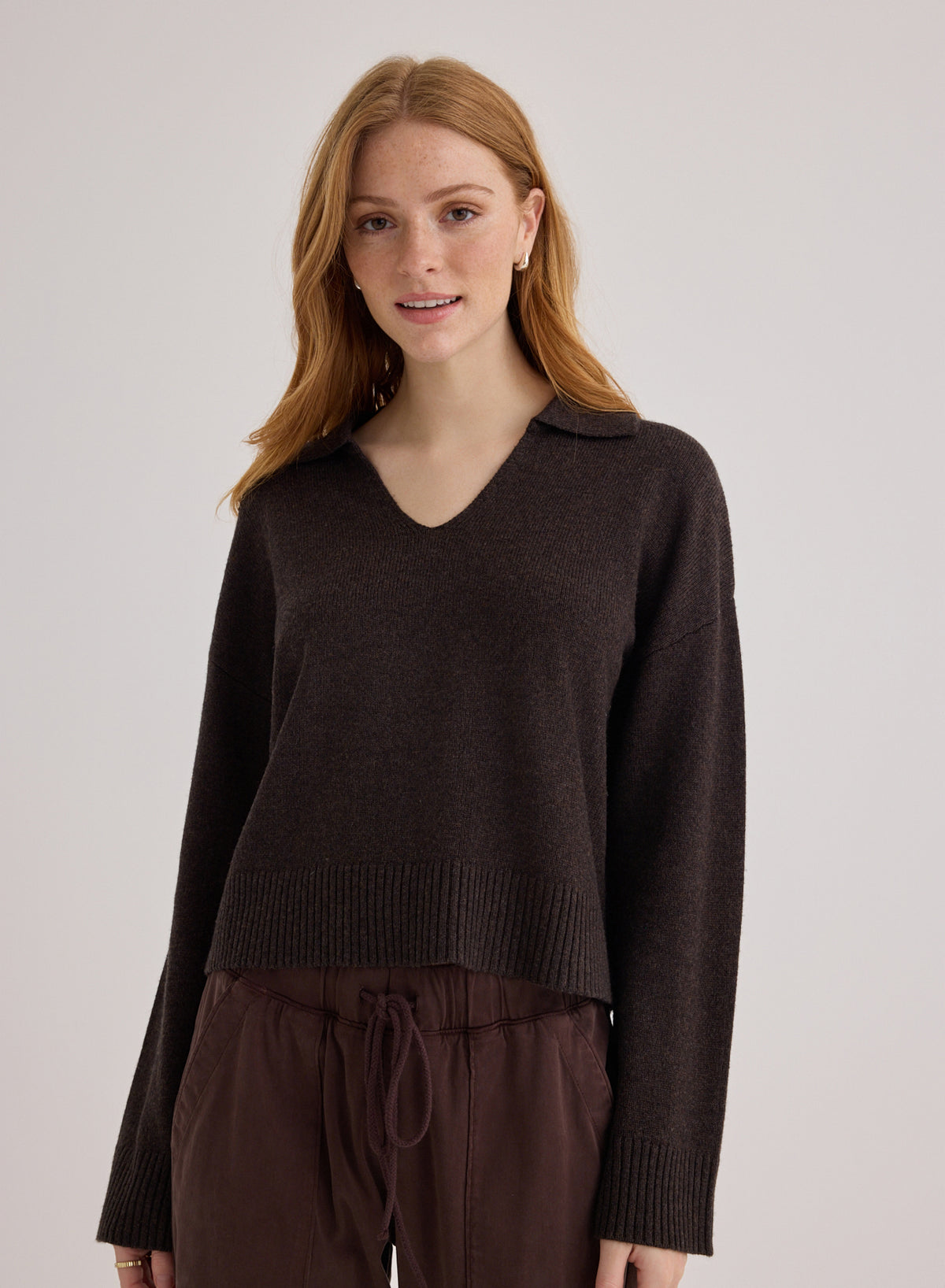 Bella Dahl Pullover Sweater w/ Collar