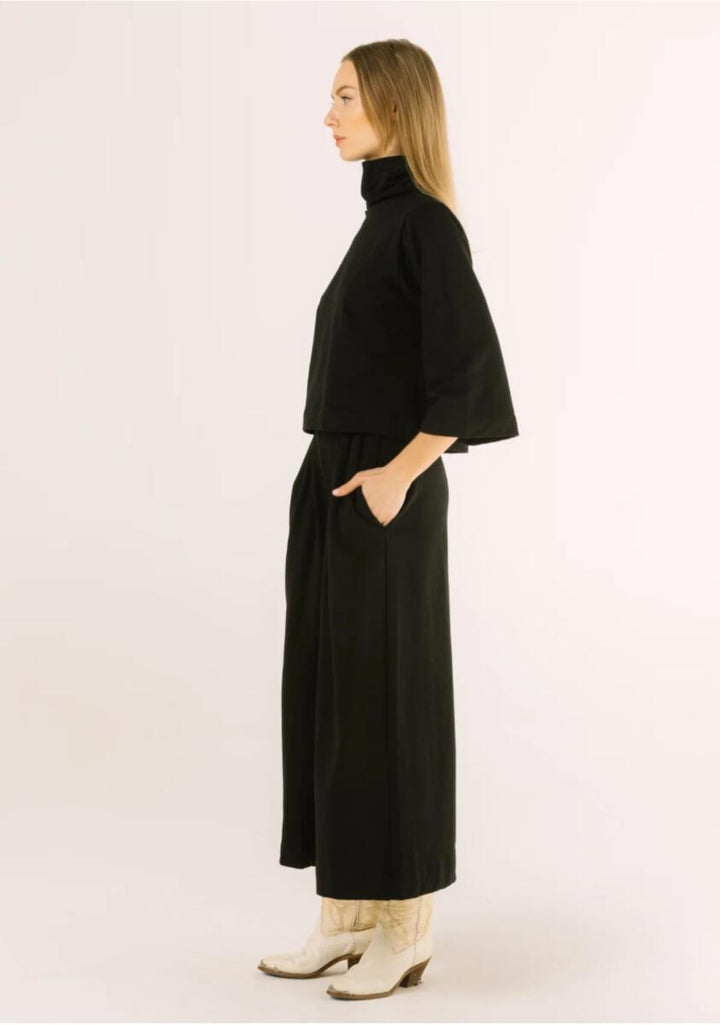 BEL KAZAN Batna Top in Black