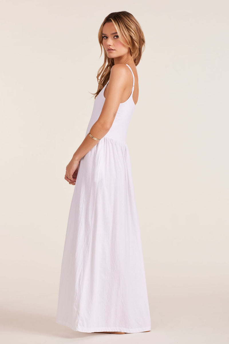 Bobi Drop Waist Dress