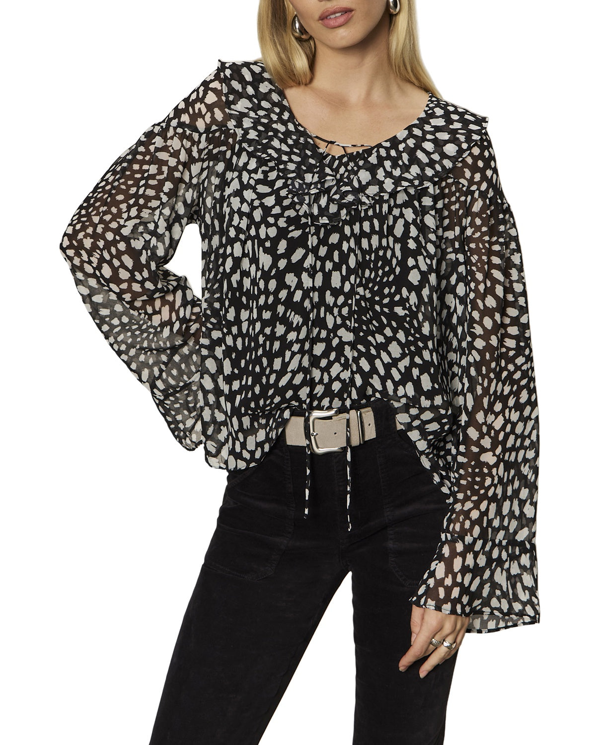 Sanctuary Secret Lover Blouse Plume