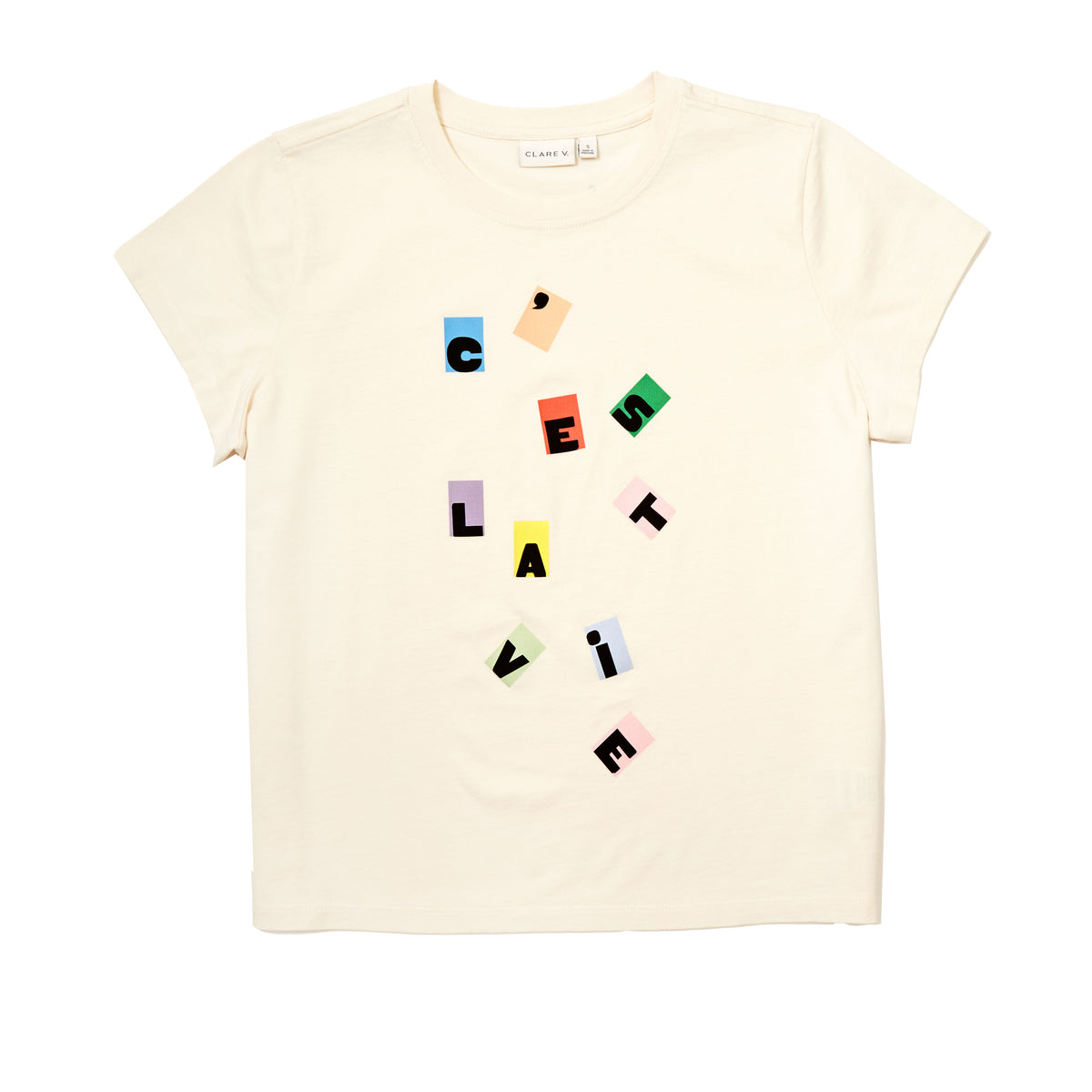 Clare V. C&#39;est La Vie Classic Tee