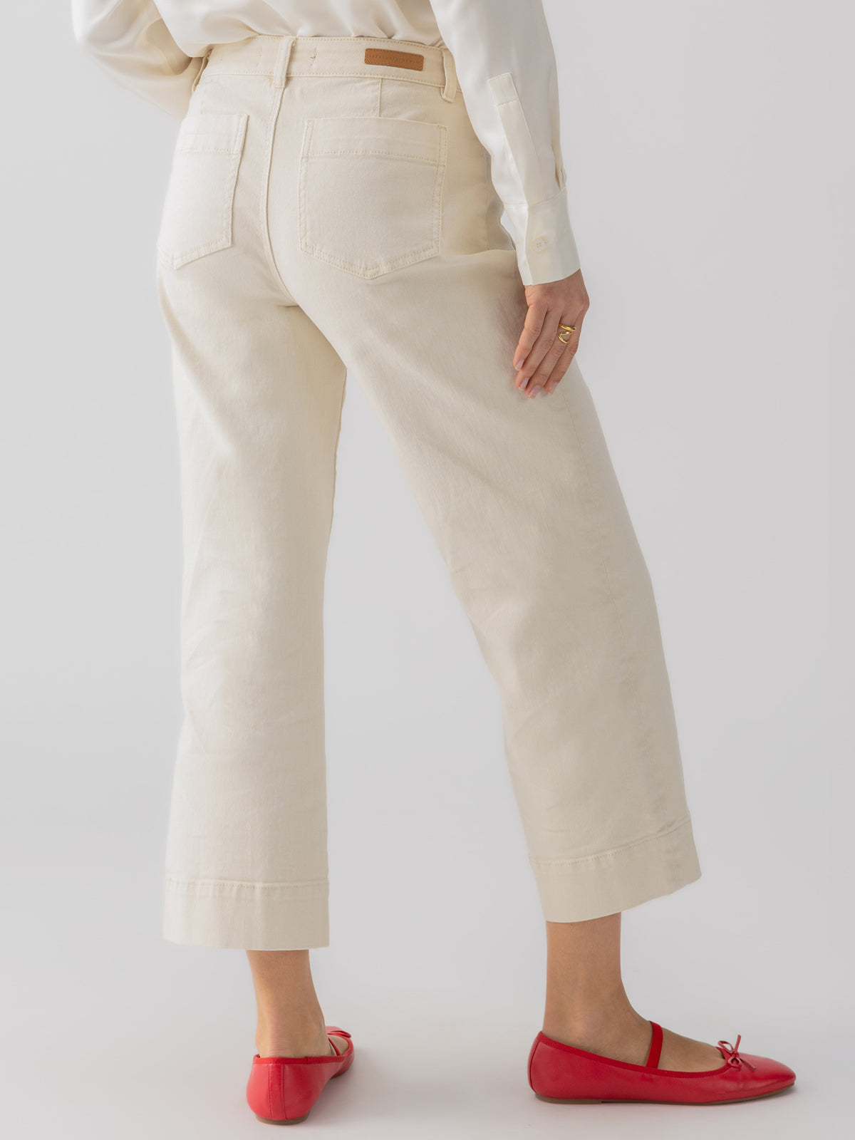 Sanctuary The Marine Pant in French Vanilla