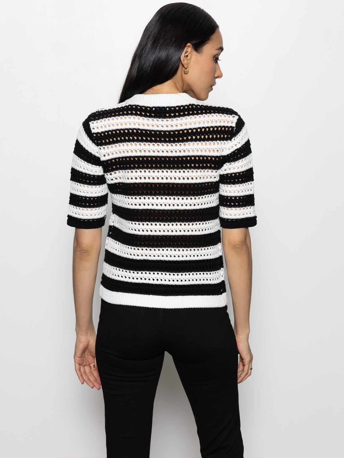 Sanctuary Open Knit Sweater Jacket