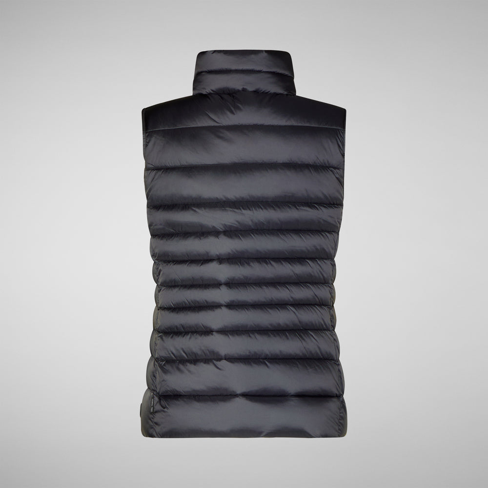 Save The Duck Lynn Vest in Ebony Grey