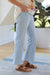 Daze Denim Shy Girl High Rise Crop Flare in Believer