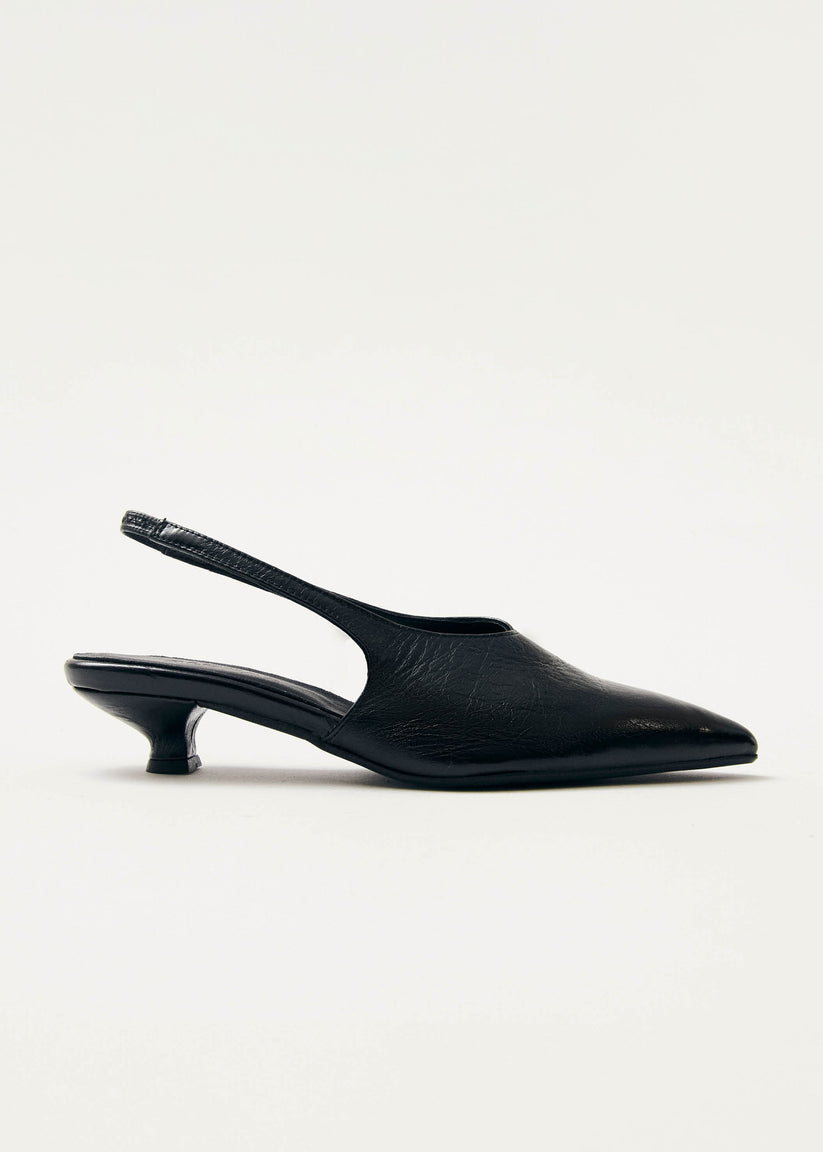 ALOHAS Eros Leather Slingback Pumps