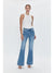 PISTOLA Kinsley Mid Rise Ultra Flare in Essay