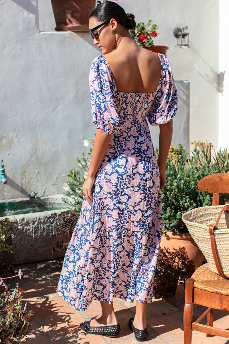 EMERSON FRY Santiago 3 Maxi Dress in Orchard Fruit 2