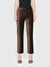 FRAME Le Sleek Straight in Peppercorn Velvet