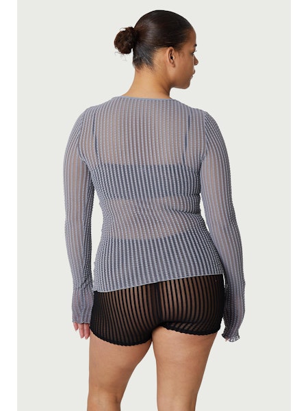 Find Me Now Addison Mesh Long Sleeve