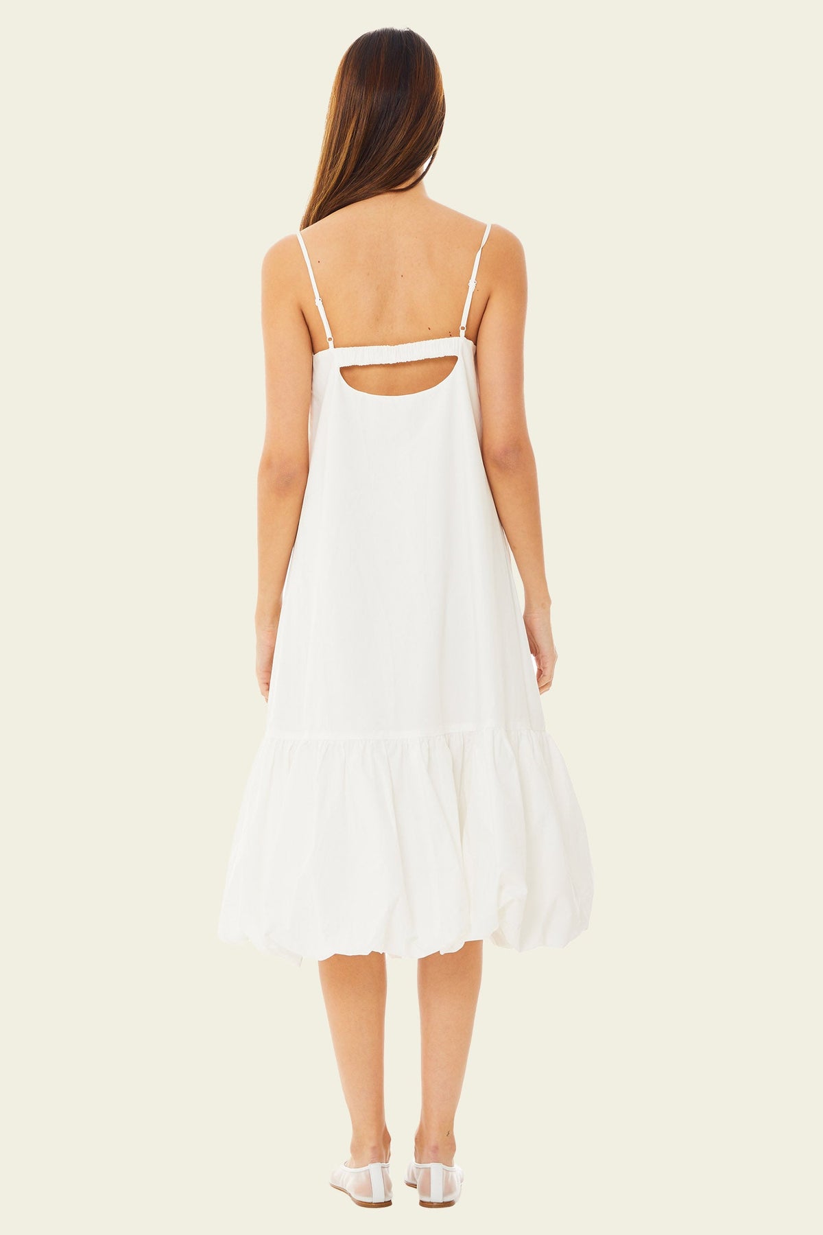 Find Me Now Cloud Poplin Midi Dress
