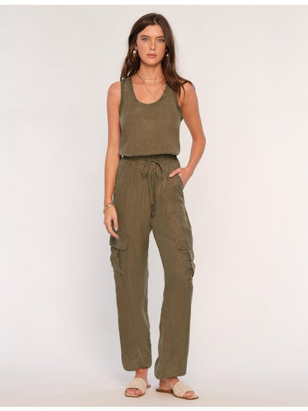 Heartloom Alida Jumpsuit Olive