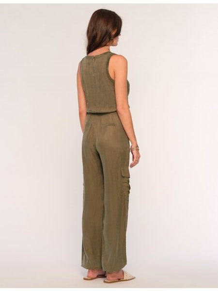 Heartloom Alida Jumpsuit Olive