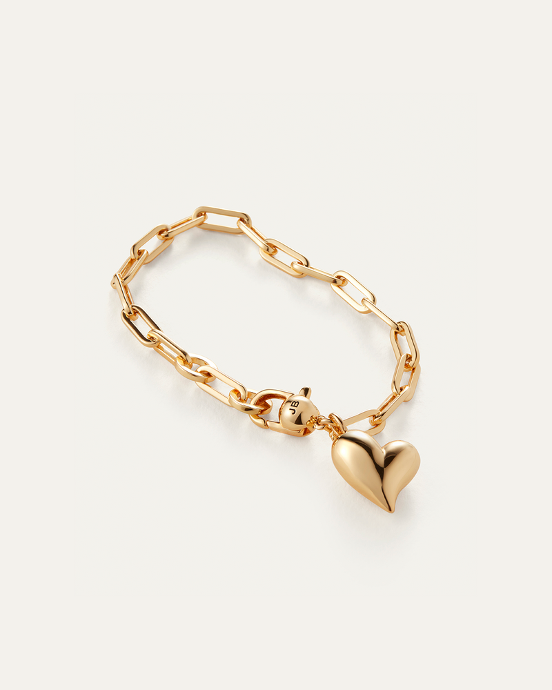 Jenny Bird Puffy Heart Bracelet