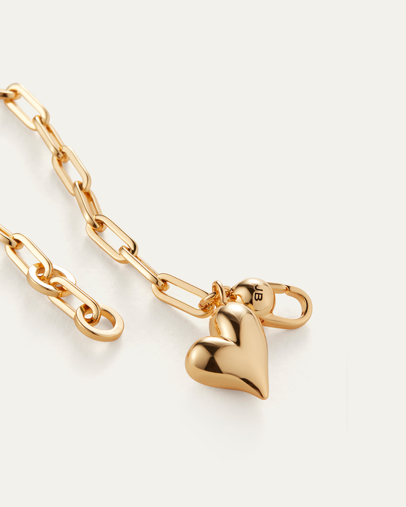 Jenny Bird Puffy Heart Bracelet