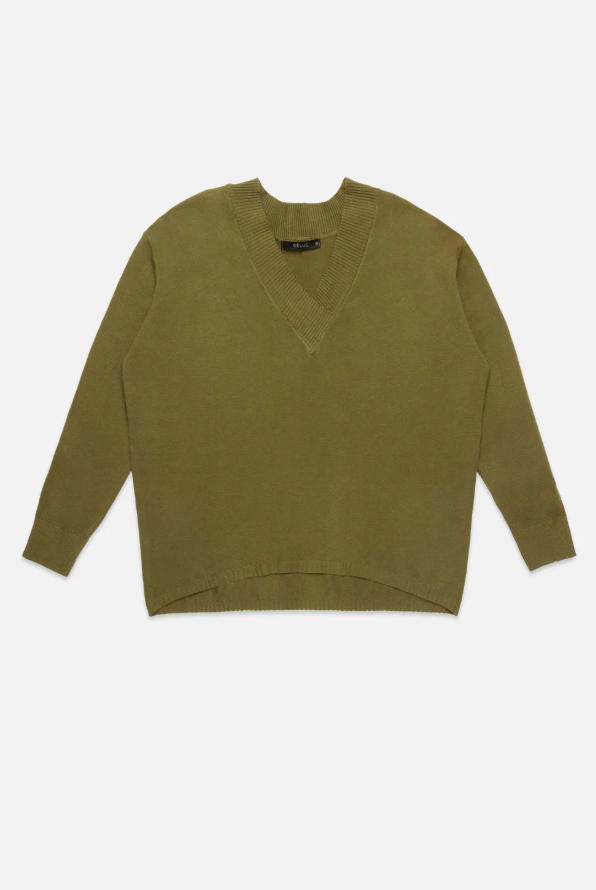DELUC Betula Sweater in Green