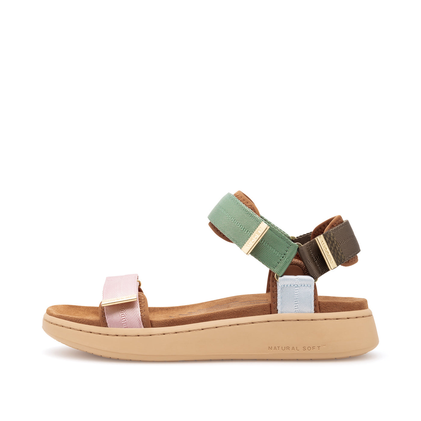 Woden Line Sandal Algae Multi