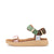 Woden Line Sandal Algae Multi