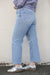 Mother Mid Rise Rambler Zip Ankle in Look Ma No Hands