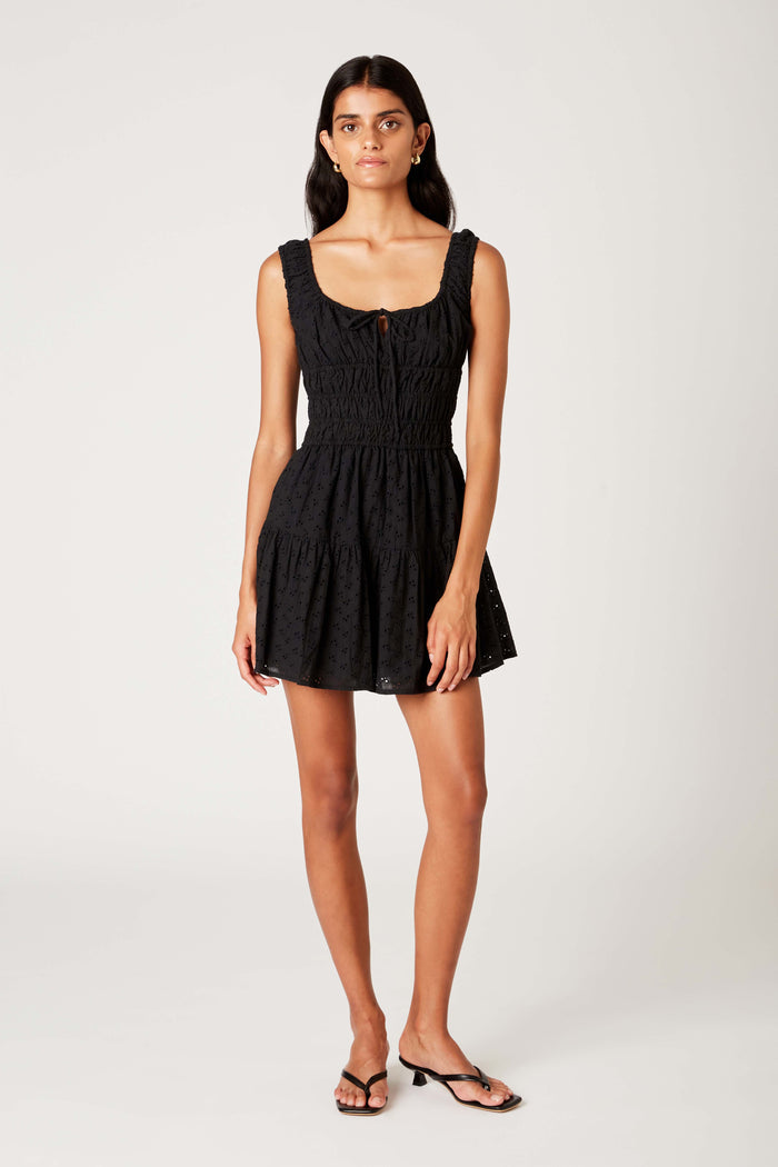 NIA Salt Dress Black