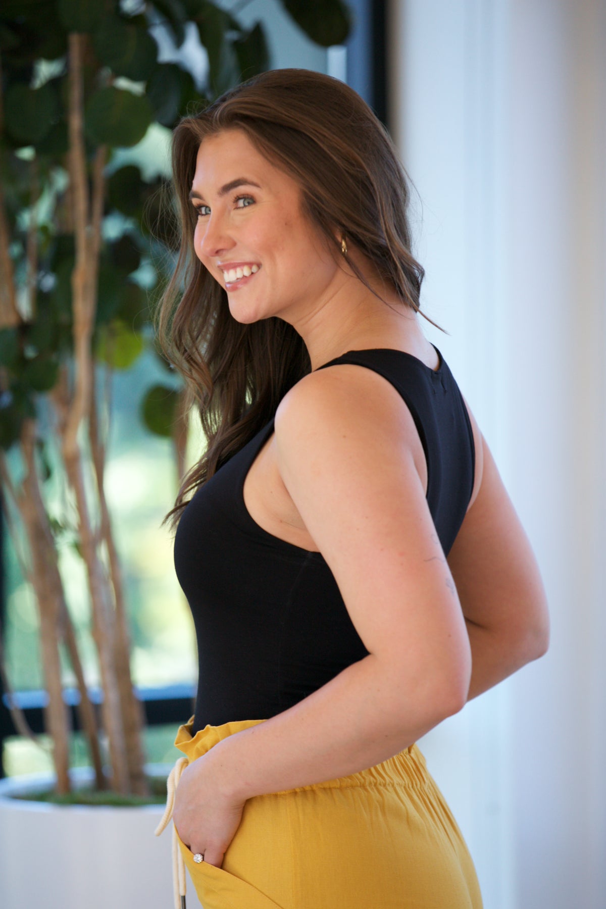 NYLAND Frances Boat Neck Tank