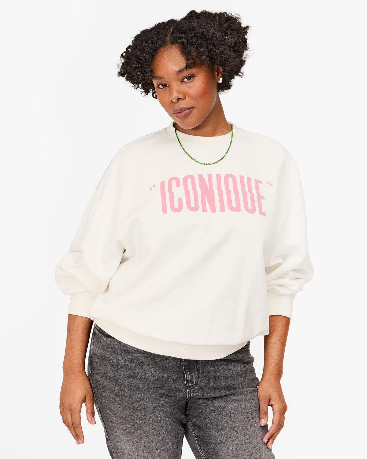 Clare V. Iconique Oversized Sweatshirt