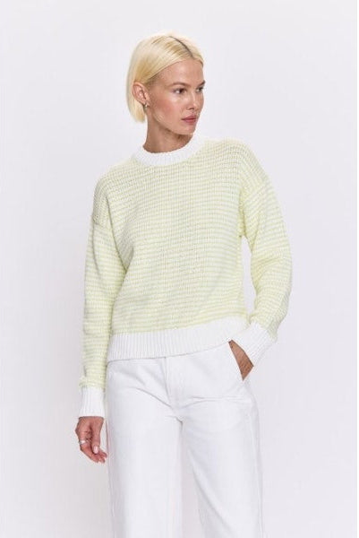 PISTOLA Aura Sweater in Limeade