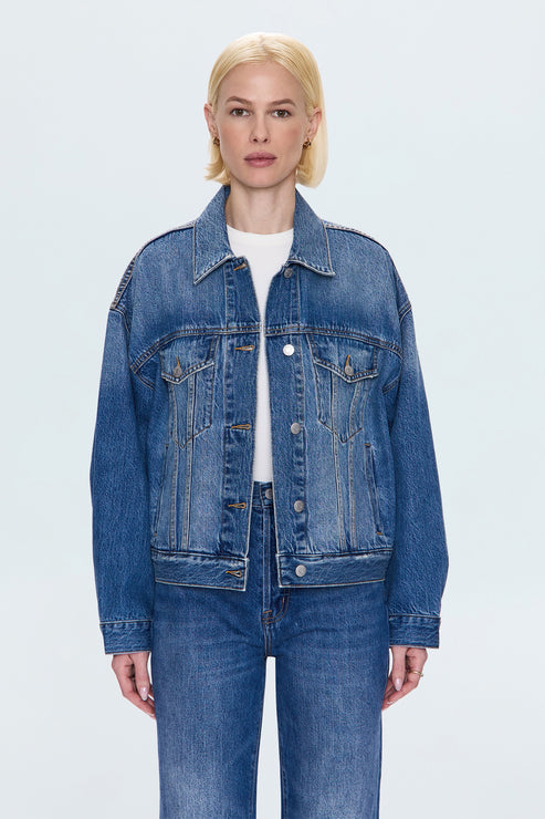 PISTOLA Harley Relaxed Trucker Jacket Roulette