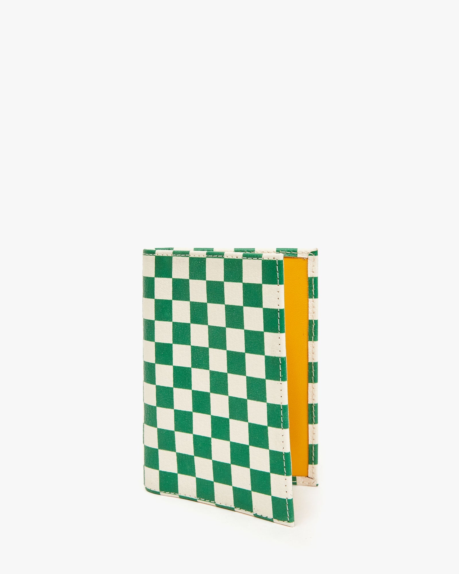 Clare V. Sac Passport Sleeve Fern