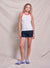 Sundry High Crew Tank Optic White