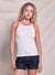 Sundry High Crew Tank Optic White