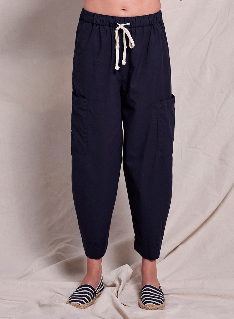 Sundry Pull On Pant in Deep Navy