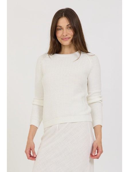 Stitches & Stripes Frampton Pullover Chalk