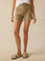 Faherty Stretch Terry Patch Pocket Short in Desert Khaki