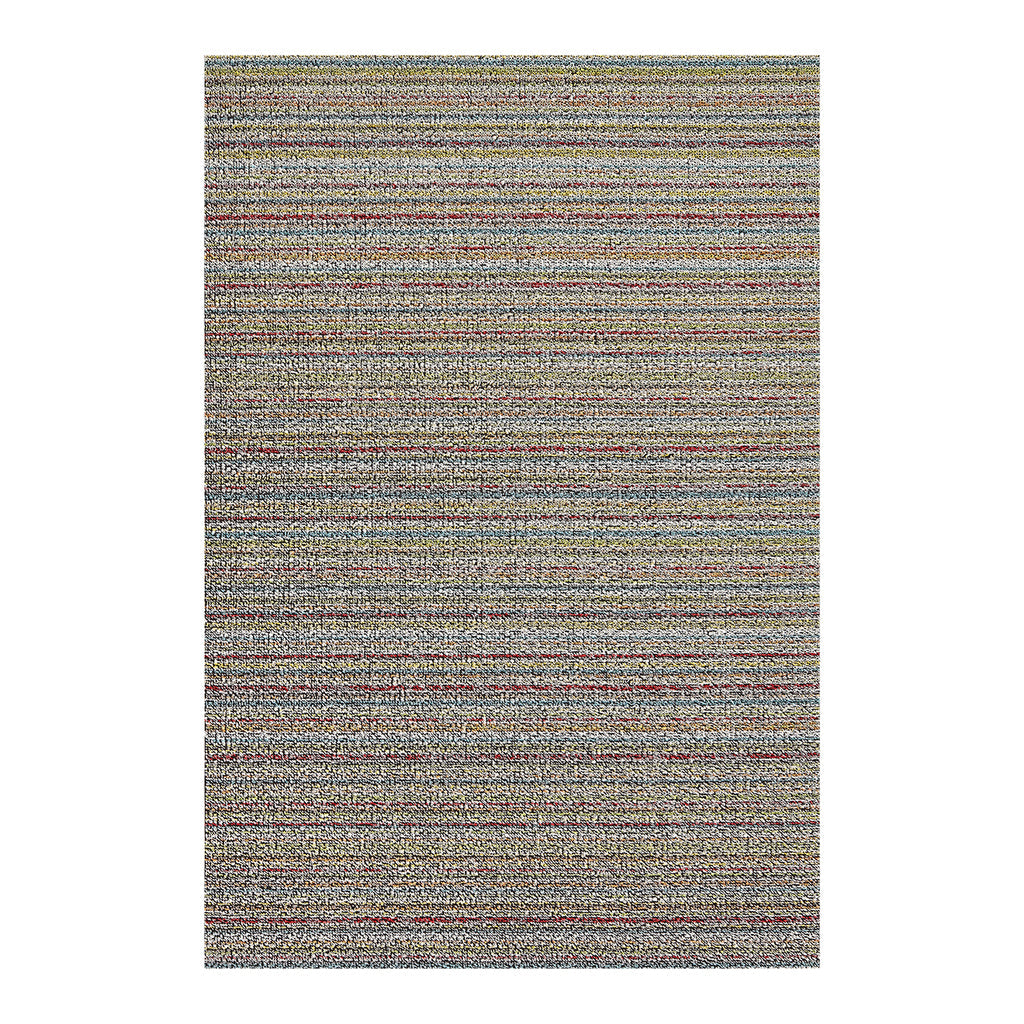 Chilewich Skinny Stripe Shag Doormat 18x28 Birch