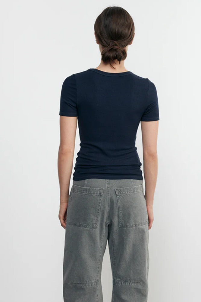 Enza Costa Silk Knit Essential S/S