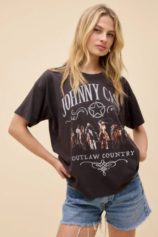 DAYDREAMER Johnny Cash Outlaw Country Merch Tee