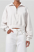 AGOLDE Bethan Quarter Zip Sweatshirt