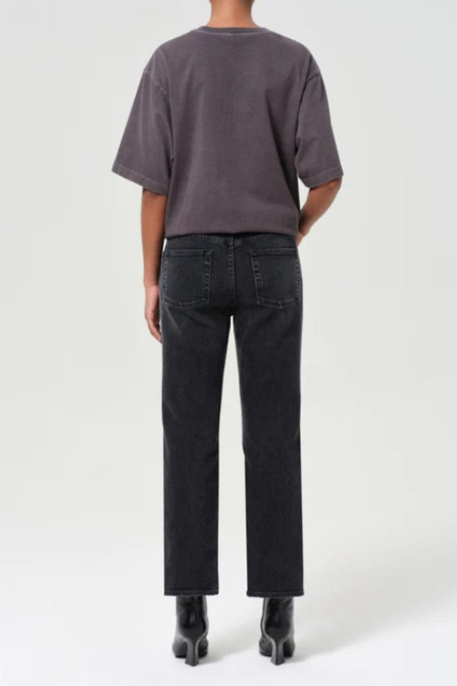 AGOLDE Valen Mid Rise Ankle Straight in Radius