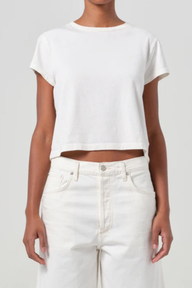 AGOLDE Adine Shrunken Tee