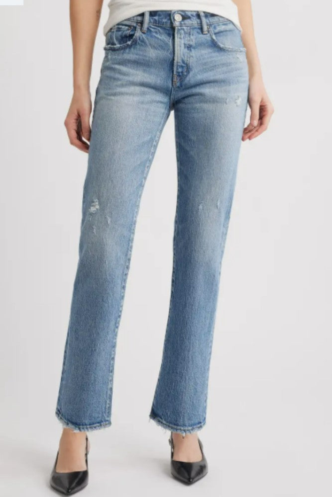MOUSSY MV Farmingdale Slim Straight Jeans