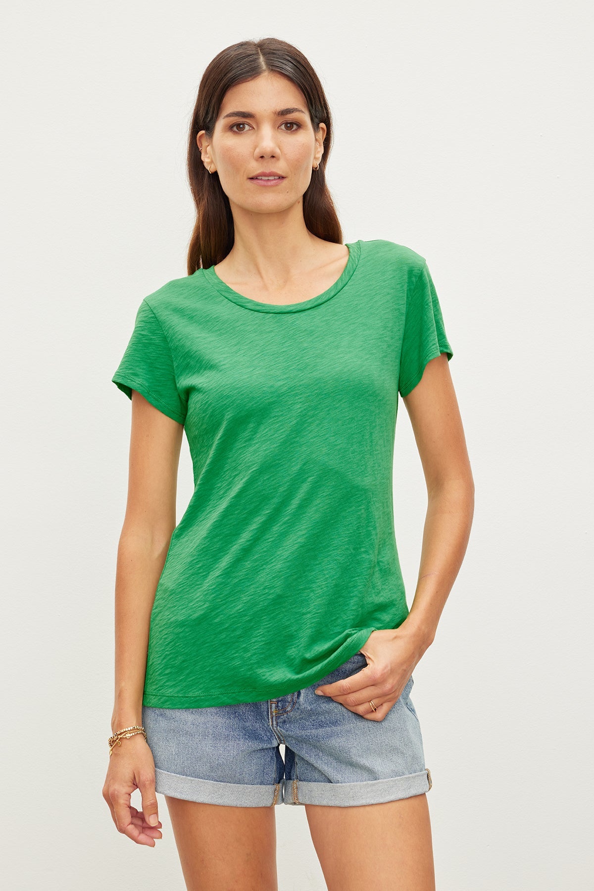 Velvet by Graham &amp; Spencer Odelia Tee Elm