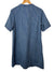 BIBICO Wren Pull on Dress in Cotton and Linen Stripe