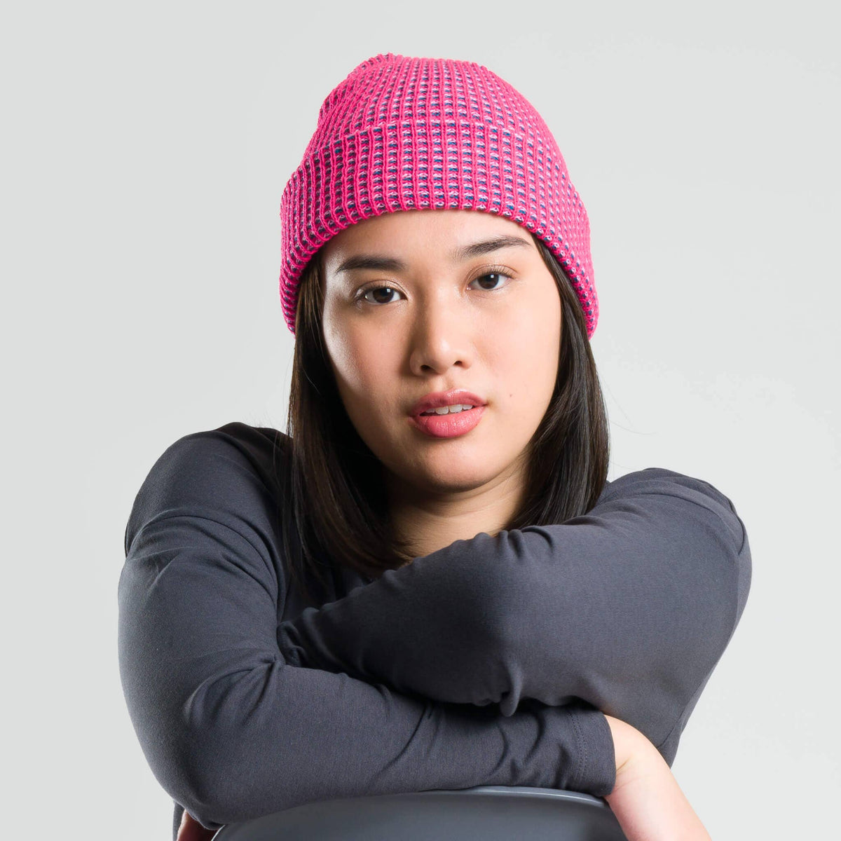 Verloop Simple Grid Knit Beanie