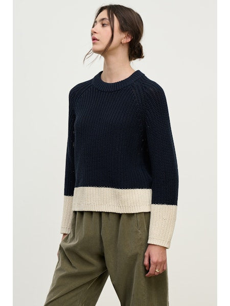 Velvet by Graham & Spencer Shay Sweater Navy