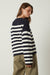 Velvet by Graham & Spencer Lex Striped Sweater Black Milk